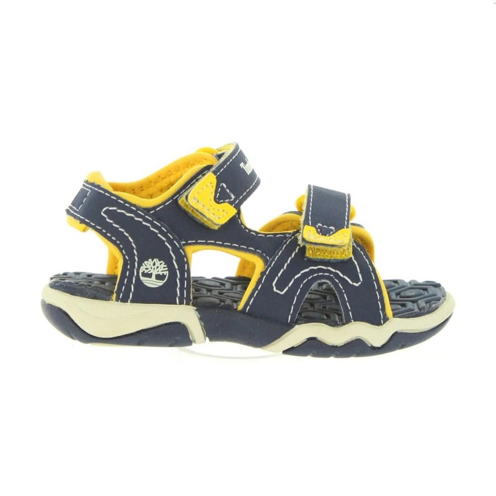 Timberland Baby Adventure Seeker Navy/Yellow Sandals Shoes 5